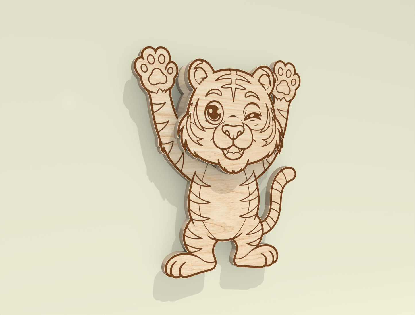 Kinetic Animal Fridge Magnets SVG Bundle for Glowforge and LightBurn