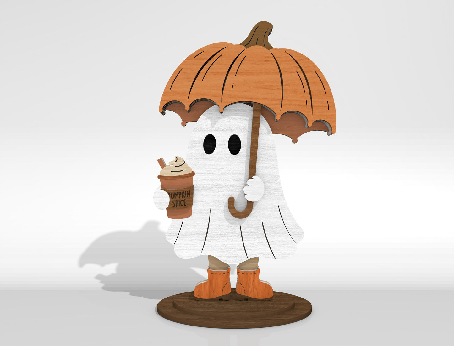 Fall Ghost SVG Bundle 10 Designs for Glowforge xTool LightBurn