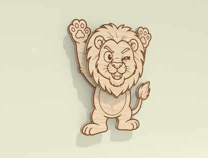 Kinetic Animal Fridge Magnets SVG Bundle for Glowforge and LightBurn