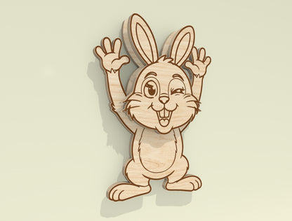 Kinetic Animal Fridge Magnets SVG Bundle for Glowforge and LightBurn