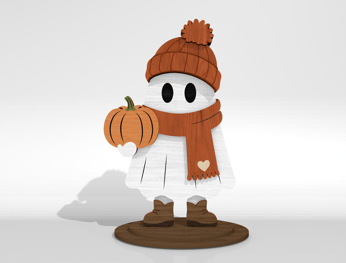 Fall Ghost SVG Bundle 10 Designs for Glowforge xTool LightBurn