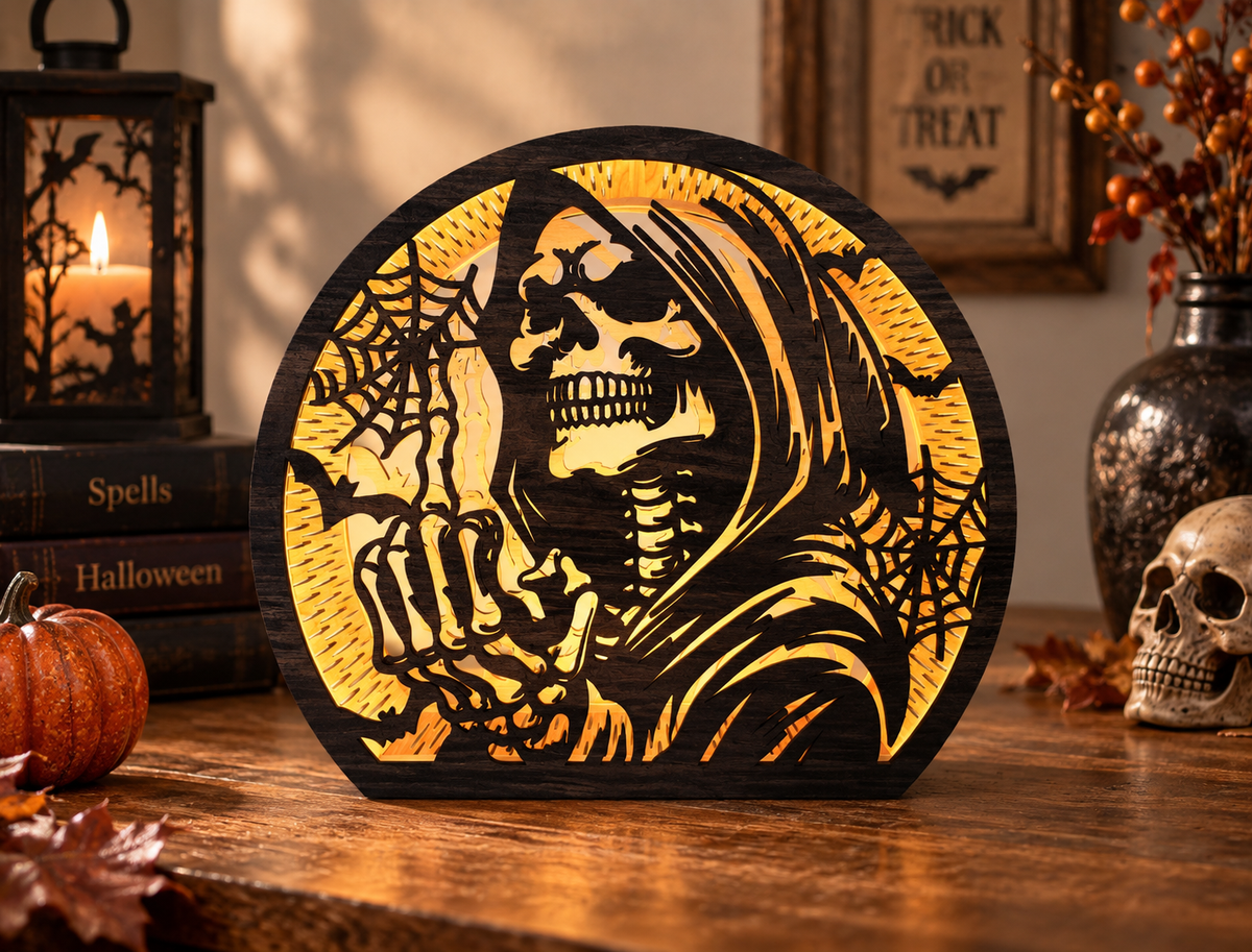 150+ Halloween Lantern & Candle Holder SVG Bundle Laser Cut Files