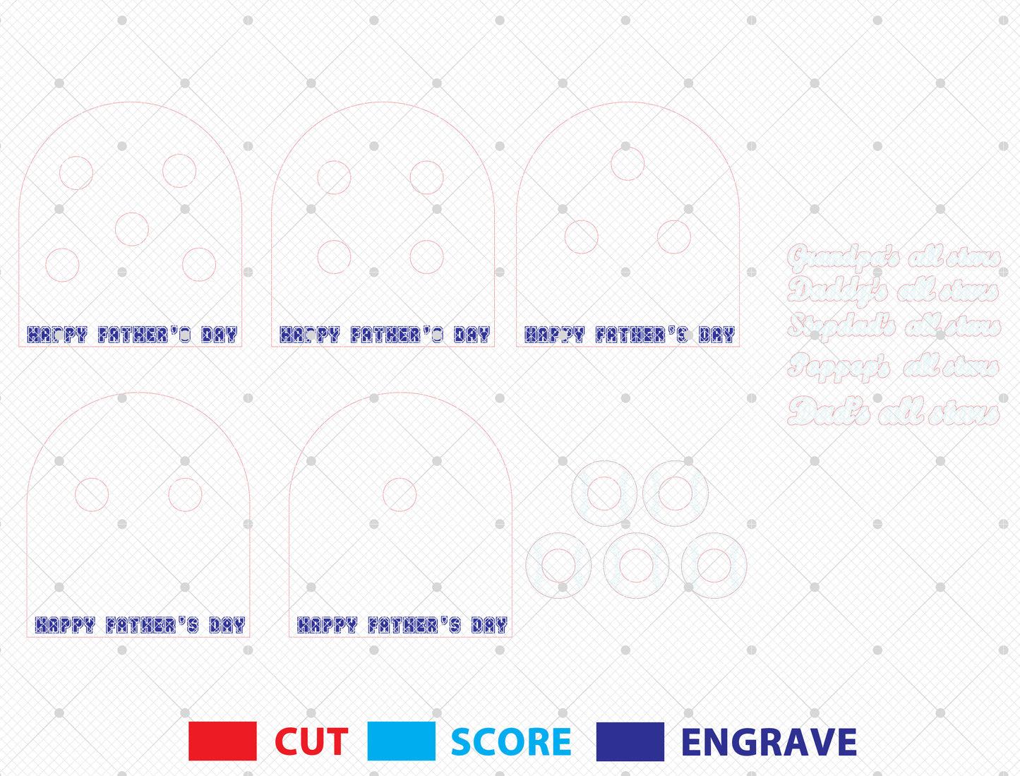 Personalized Baseball Dad Photo Sign SVG for Glowforge and xTool