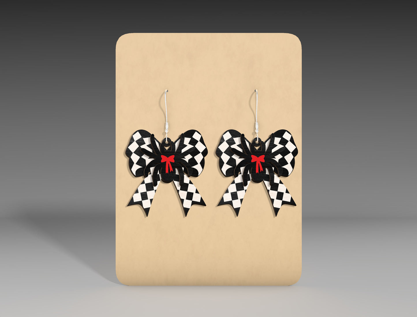 Halloween Bow Earrings SVG Bundle for Glowforge xTool LightBurn 9 Designs