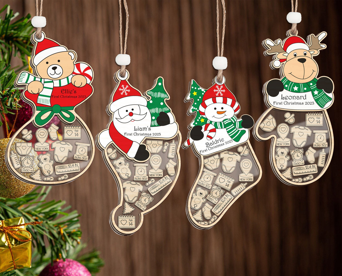 Christmas Laser Cut Files Bundle – Ornament, Countdown & Nativity SVG for Glowforge, xTool