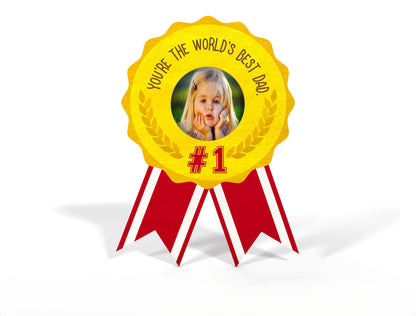 Daddy Award Photo Magnet SVG Bundle Laser Cut File for LightBurn and Glowforge