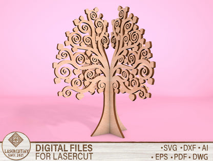 Tree of Life SVG Bundle Laser Cut File for LightBurn and Glowforge