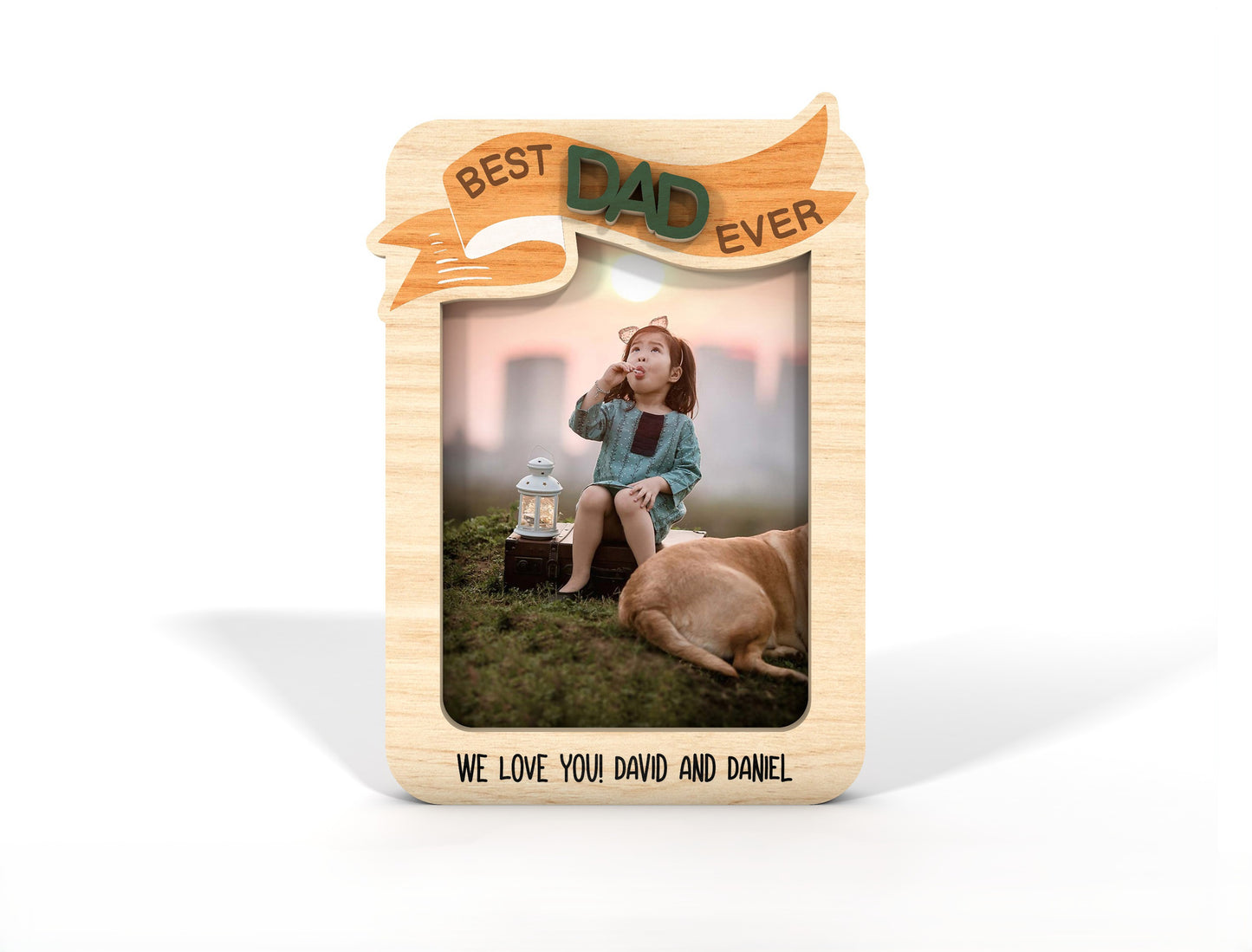 Ribbon Photo Frame Magnet SVG Bundle Laser Cut File for Glowforge and LightBurn