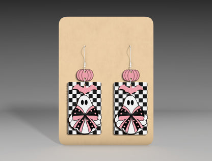 Halloween Earrings SVG Bundle 9 Designs for xTool Glowforge LightBurn