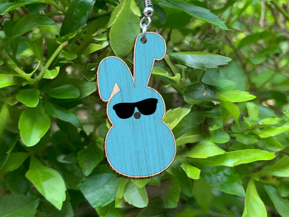 Peeps Bunny Earrings SVG V2 Cute Bunny Easter for LightBurn and xTool
