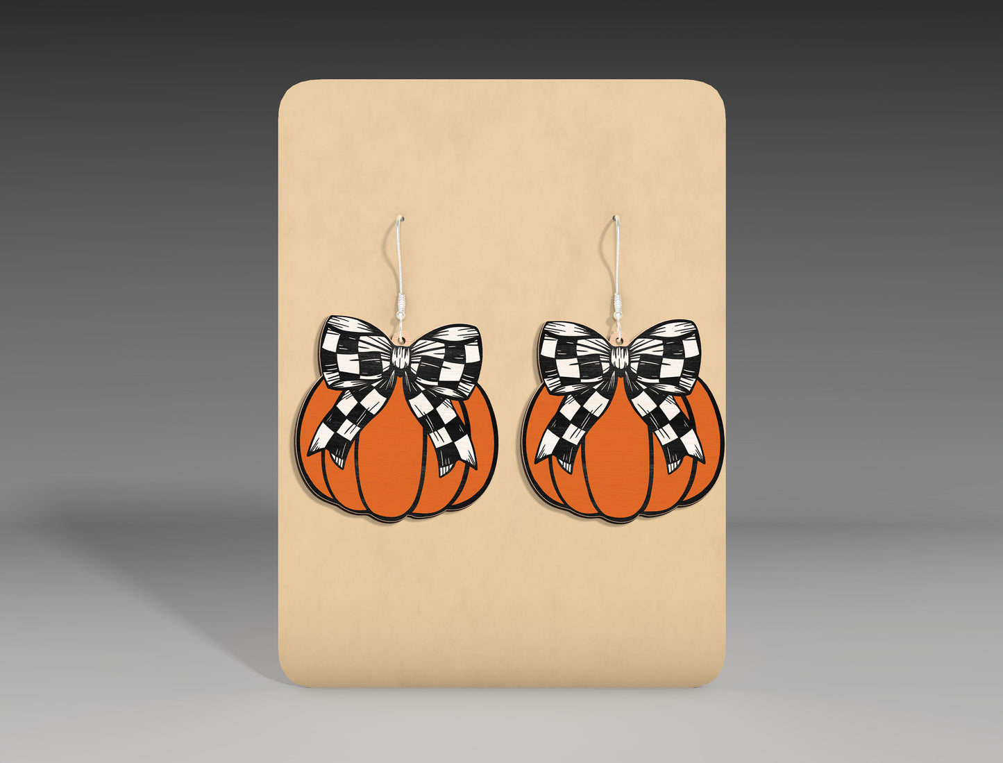 Halloween Bow Earrings SVG Bundle for Glowforge xTool LightBurn 9 Designs