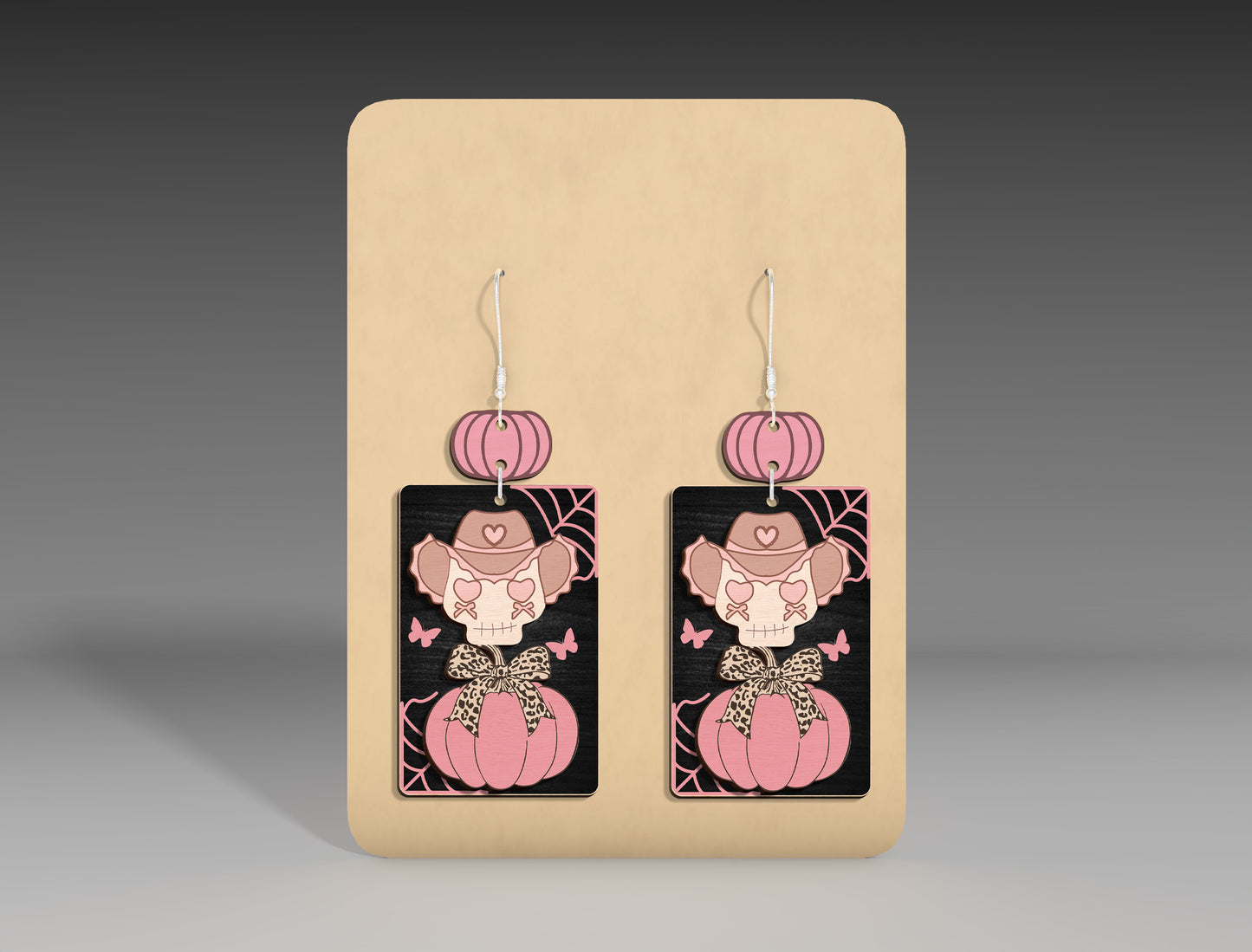 Halloween Earrings SVG Bundle 9 Designs for xTool Glowforge LightBurn