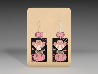 Halloween Earrings SVG Bundle 9 Designs for xTool Glowforge LightBurn