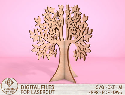 Tree of Life SVG Bundle Laser Cut File for LightBurn and Glowforge
