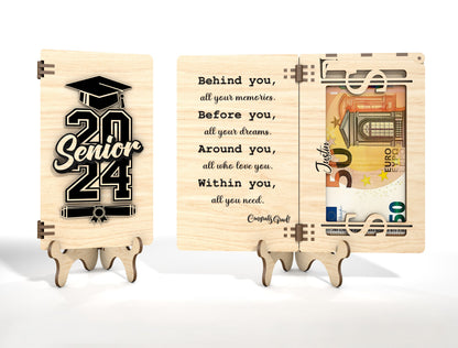 Graduation Money Gift Card SVG for xTool and Glowforge