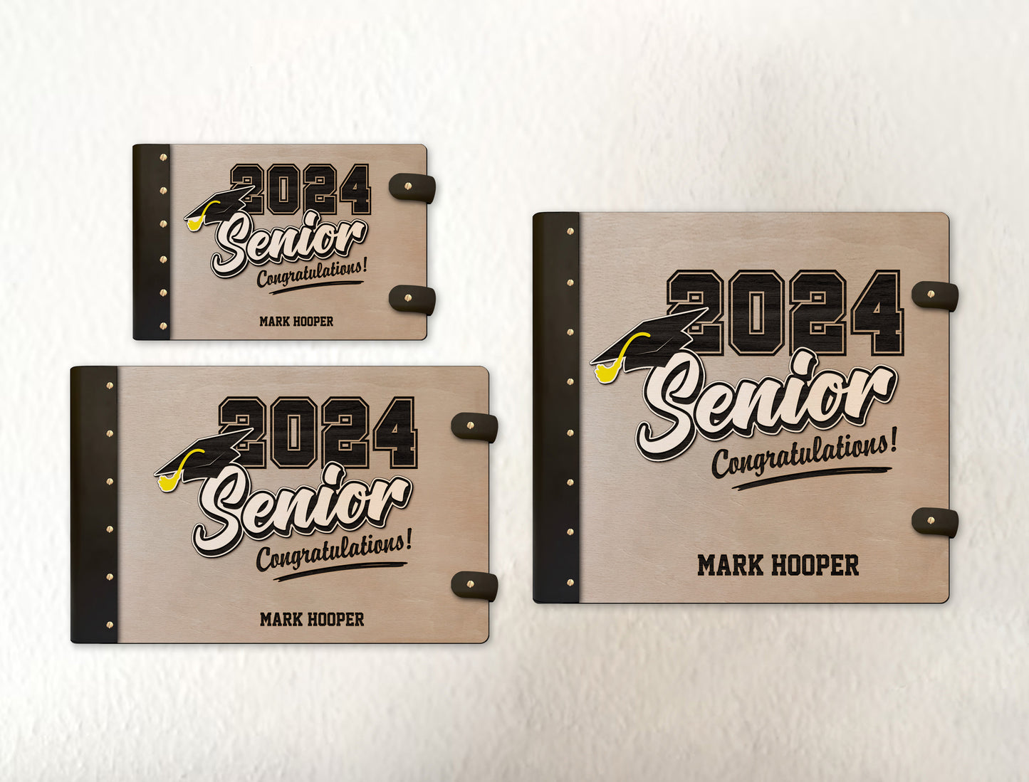 Senior Graduation Album SVG Laser Cut File for xTool and Glowforge