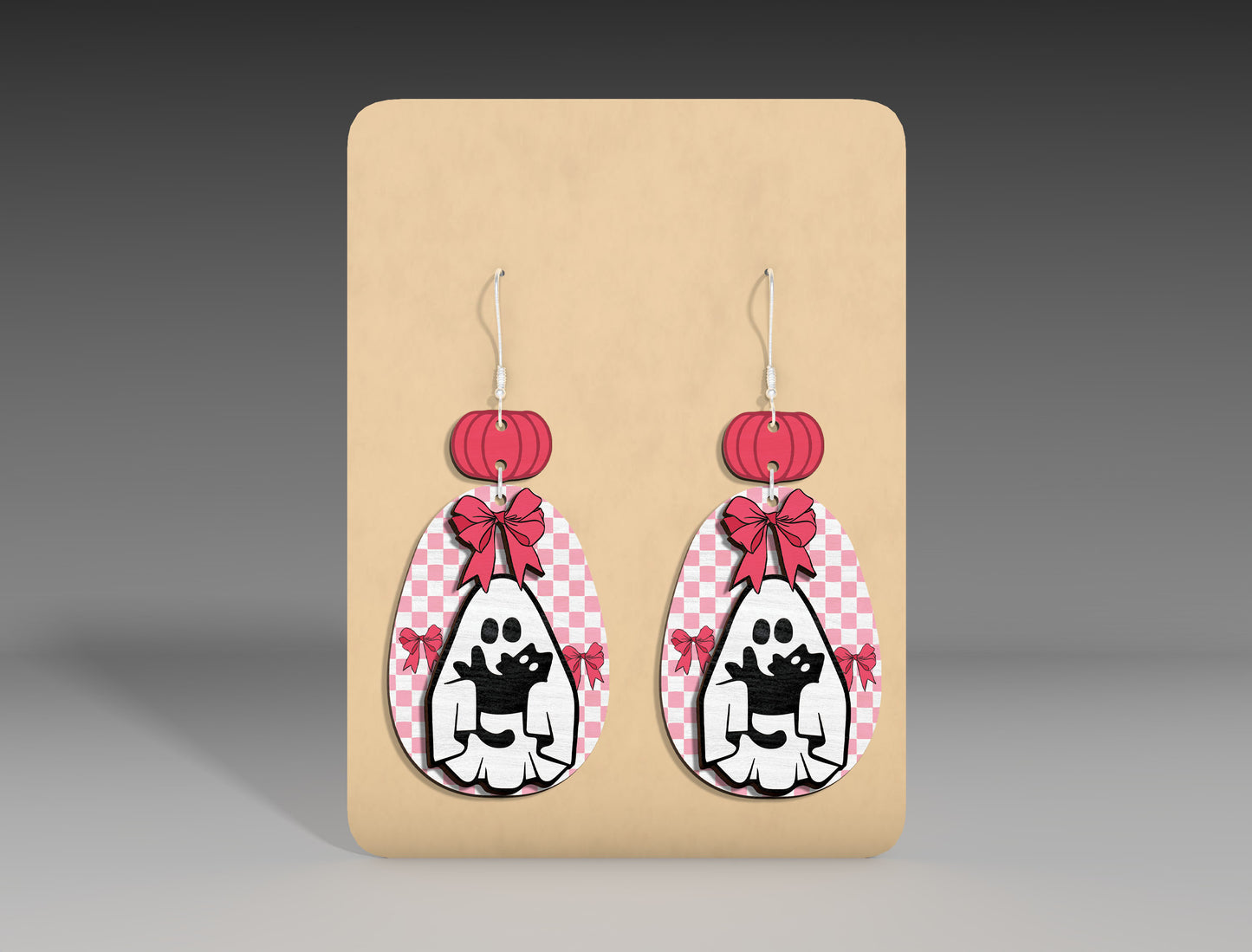 Halloween Earrings SVG Bundle 9 Designs for xTool Glowforge LightBurn