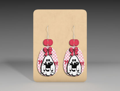 Halloween Earrings SVG Bundle 9 Designs for xTool Glowforge LightBurn