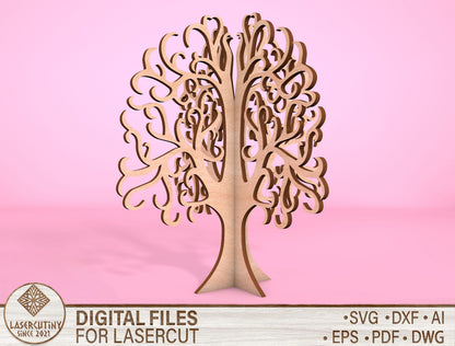 Tree of Life SVG Bundle Laser Cut File for LightBurn and Glowforge