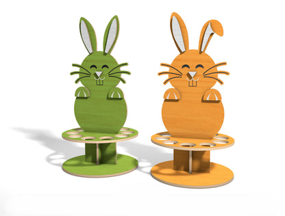 Easter Bunny Money Holder SVG Standing Wooden Money Tree for LightBurn and xTool