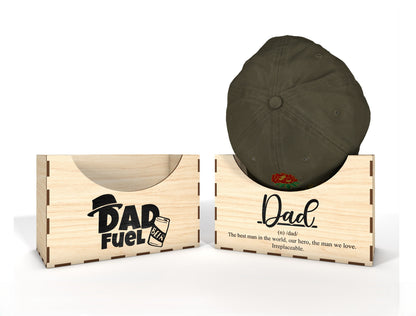 Dad Hat Rack SVG Bundle Laser Cut File for Glowforge and xTool