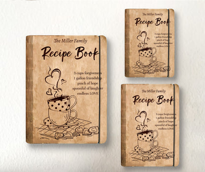 Butcher Chart Mixology Kitchen Recipe Book SVG for Glowforge