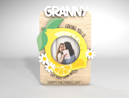 Mother's Day Fridge Photo Frame SVG Cute Magnet for Glowforge