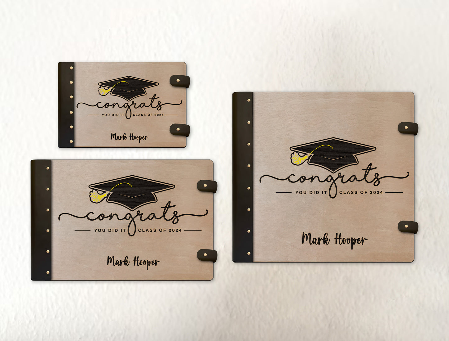 Senior Graduation Album SVG Laser Cut File for xTool and Glowforge