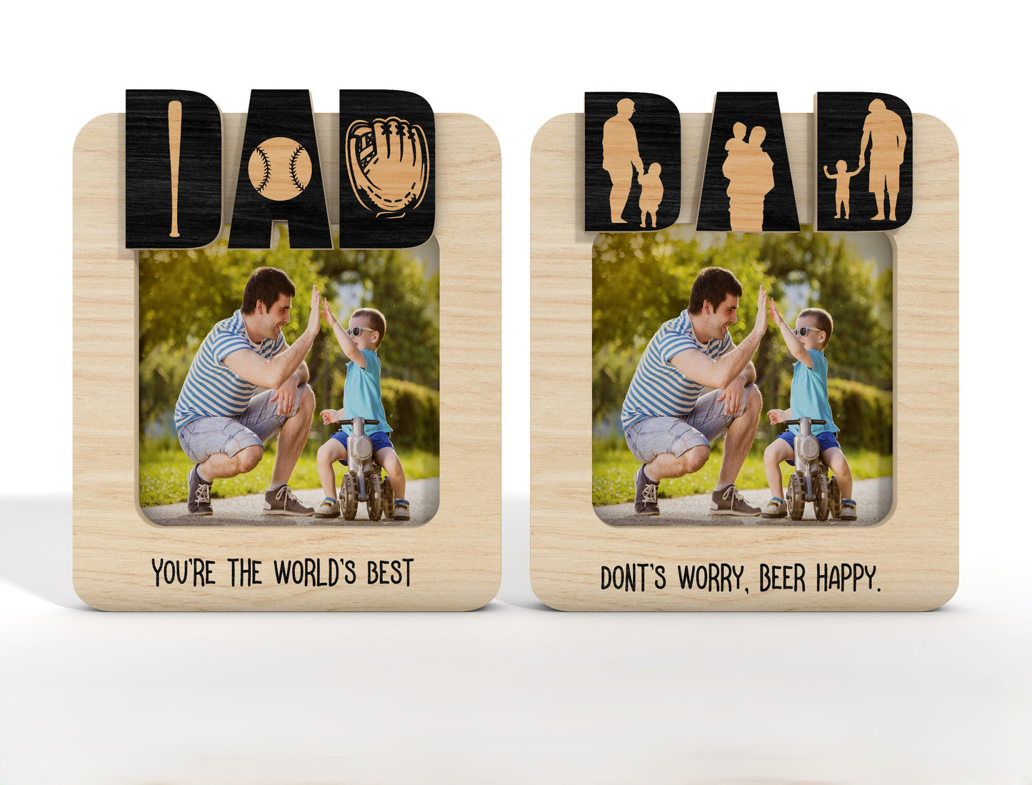 Dad Tool Photo Frame SVG Bundle Laser Cut File for Glowforge and xTool