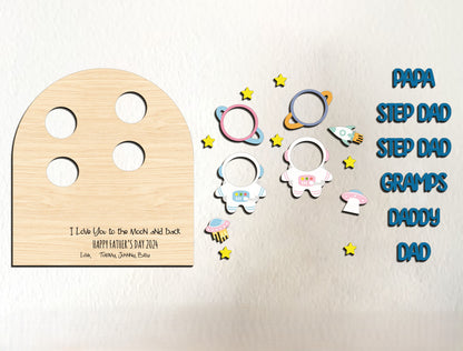 Space Photo Sign SVG Laser Cut File for Glowforge and xTool