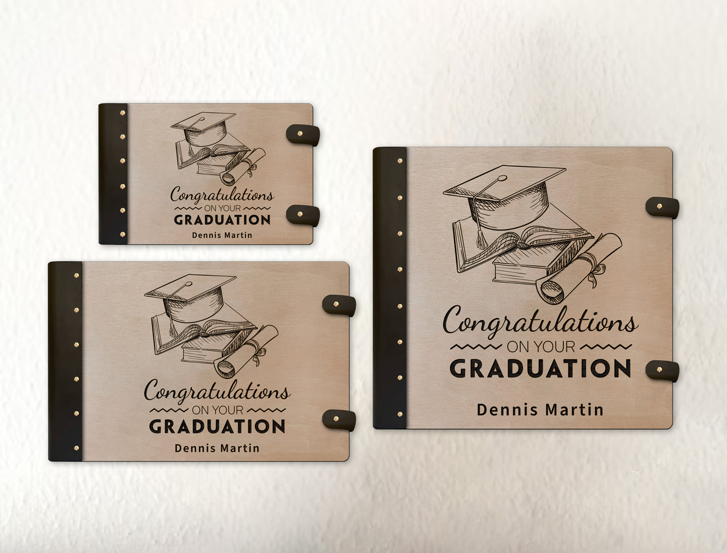 Graduation Book Binder SVG Laser Cut File for xTool and Glowforge
