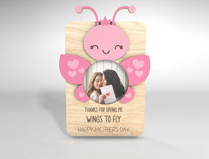 Mother's Day Fridge Photo Frame SVG Cute Magnet for Glowforge