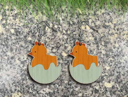 Boho Easter Earrings SVG Bundle 20 Bunny Egg Rainbow for LightBurn and xTool