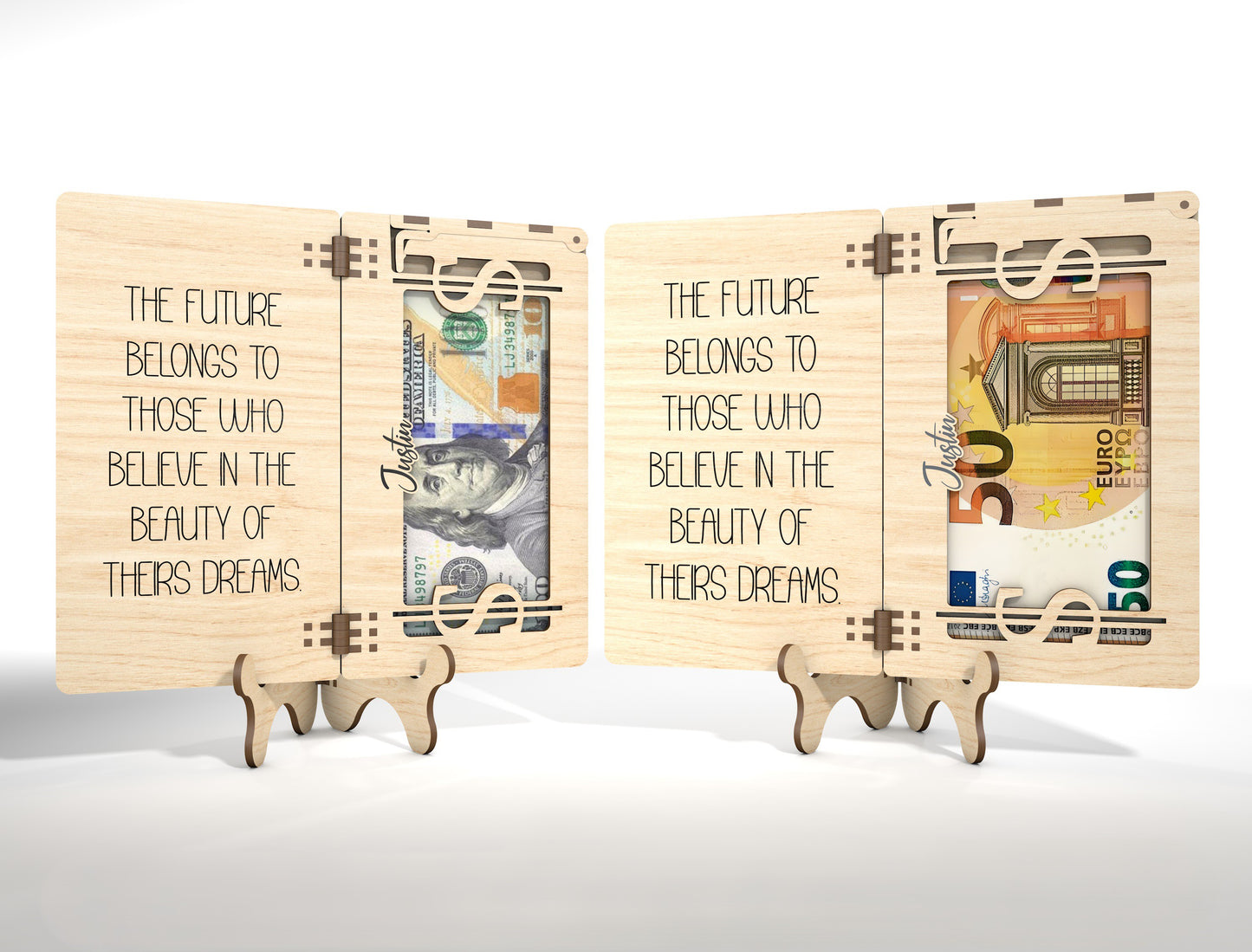 Graduation Money Holder Card SVG for Glowforge and LightBurn