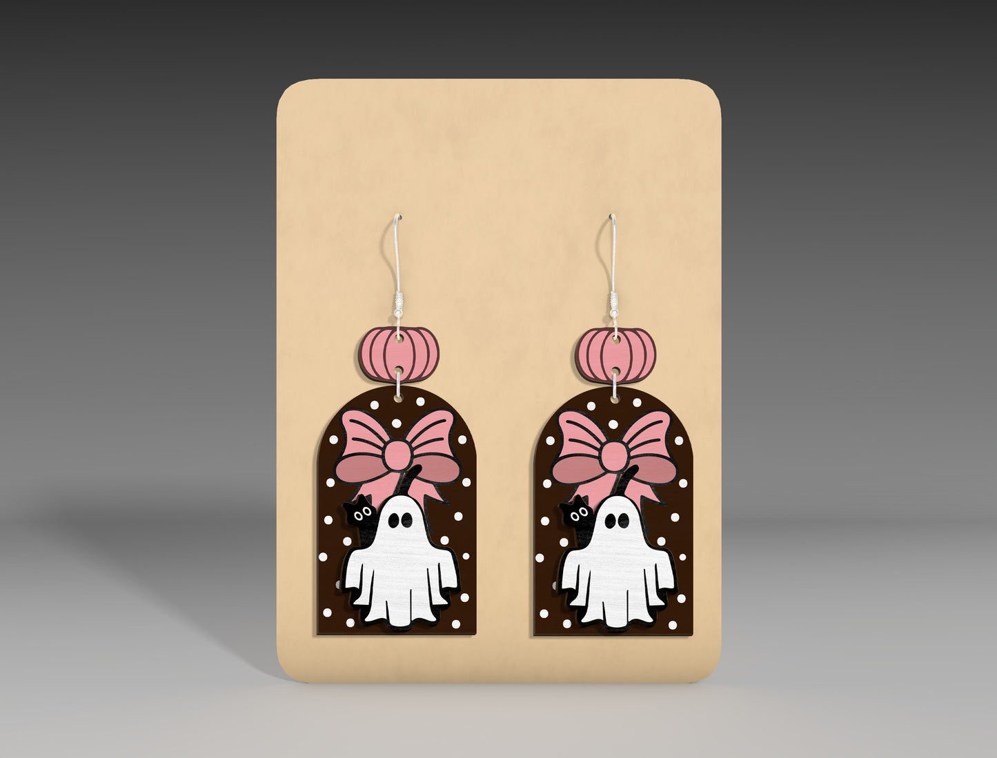 Halloween Earrings SVG Bundle 9 Designs for xTool Glowforge LightBurn