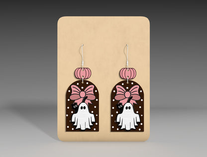 Halloween Earrings SVG Bundle 9 Designs for xTool Glowforge LightBurn
