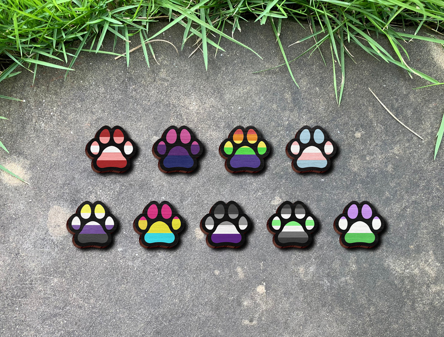 Pride Animal Earrings SVG Bundle Laser Cut File for xTool and Glowforge