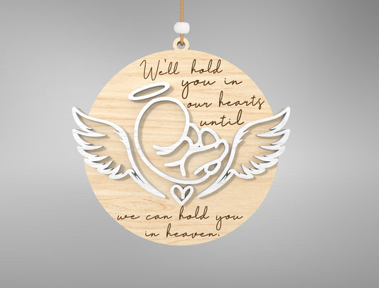Miscarriage Memorial SVG Bundle Angel Wings for xTool and Glowforge