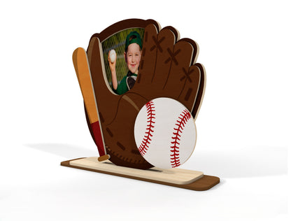 Baseball Photo Magnet SVG Bundle for Dad Laser Cut File