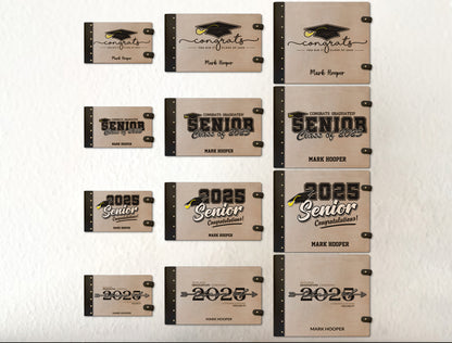 Senior Graduation Album SVG Laser Cut File for xTool and Glowforge