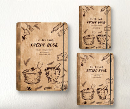 Butcher Chart Mixology Kitchen Recipe Book SVG for Glowforge