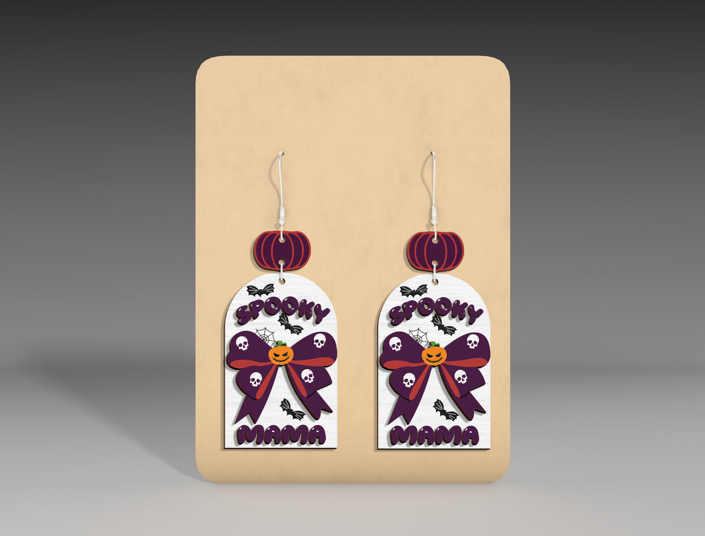 Halloween Earrings SVG Bundle 9 Designs for xTool Glowforge LightBurn