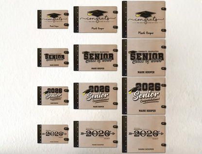 Senior Graduation Album SVG Laser Cut File for xTool and Glowforge