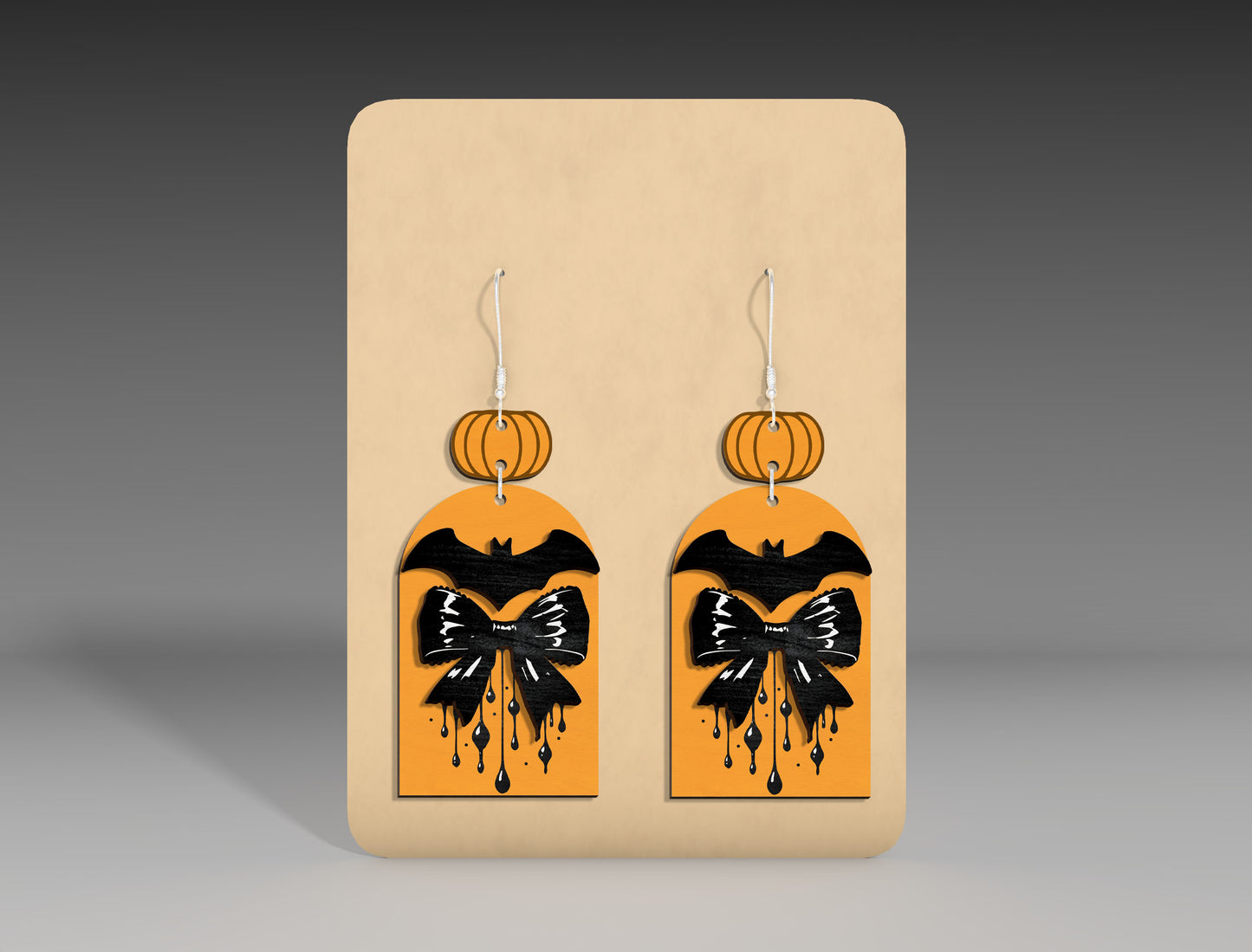 Halloween Earrings SVG Bundle 9 Designs for xTool Glowforge LightBurn