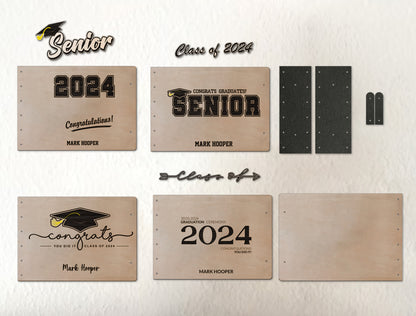 Senior Graduation Album SVG Laser Cut File for xTool and Glowforge