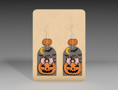 Halloween Earrings SVG Bundle 9 Designs for xTool Glowforge LightBurn