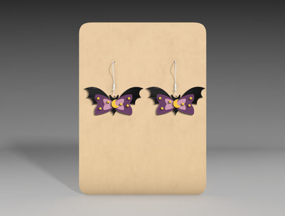 Halloween Bow Earrings SVG Bundle for Glowforge xTool LightBurn 9 Designs