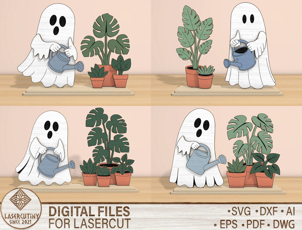 130+ Halloween Fall SVG Bundle Laser Cut Files