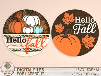 130+ Halloween Fall SVG Bundle Laser Cut Files