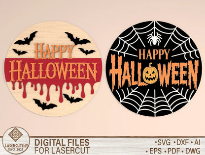 130+ Halloween Fall SVG Bundle Laser Cut Files